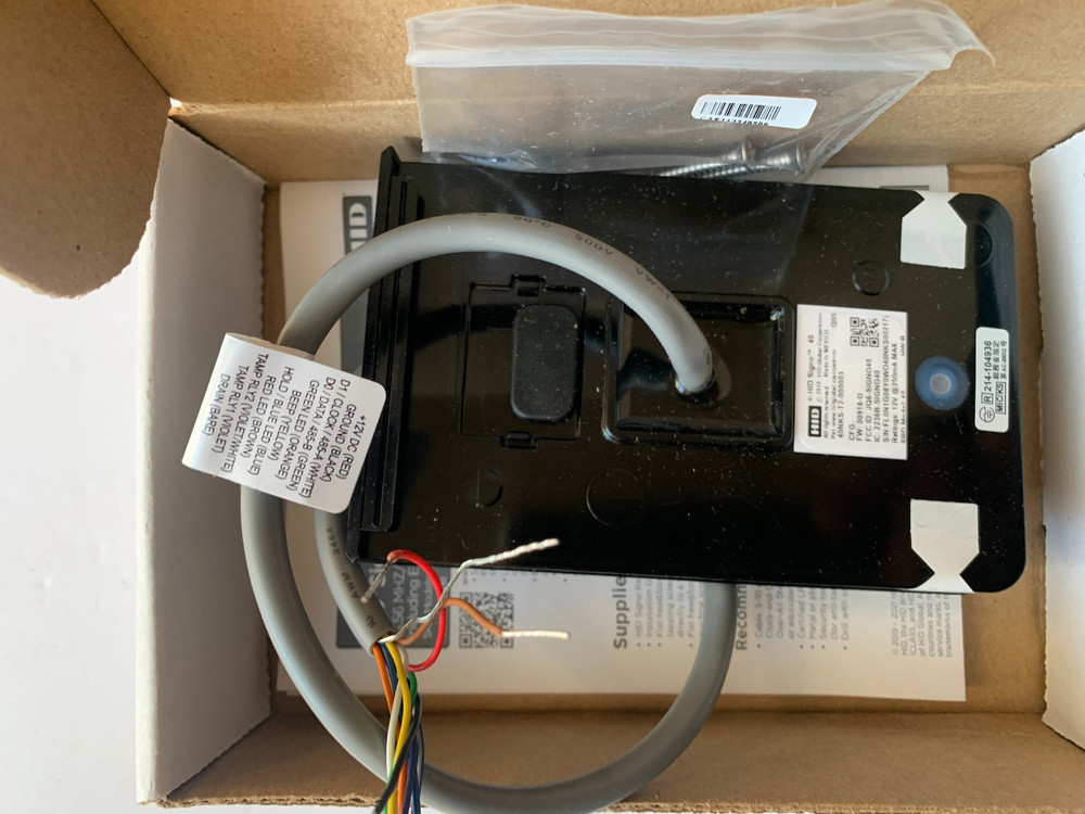 New HID Signo 40NKS-T2-000000 Mobile Ready Access Card Reader---