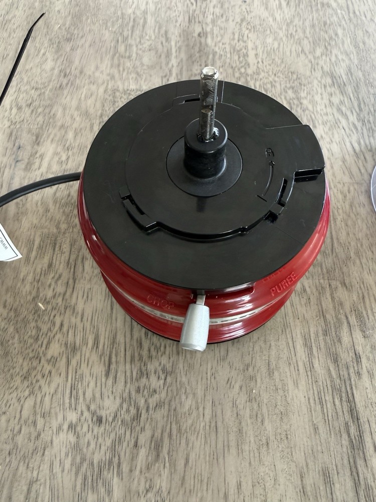 KitchenAid KFC3516 3.5 Cup Mini Food Processor - Contour Silver - Working!