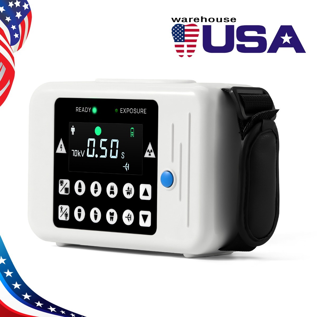 Portable Dental Mobile X Ray Digital Machine High Frequency NO Shield