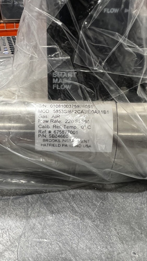 BROOKS 5853S / BF2CA3ID0AA1B1 Smart Mass Flow Controller Oxygen, 220 SLPM