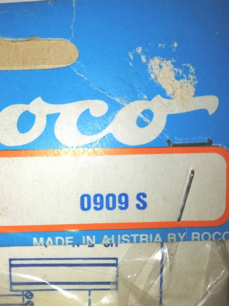 ROCO 0909S SWITCH X EXCHANGE, NEW.