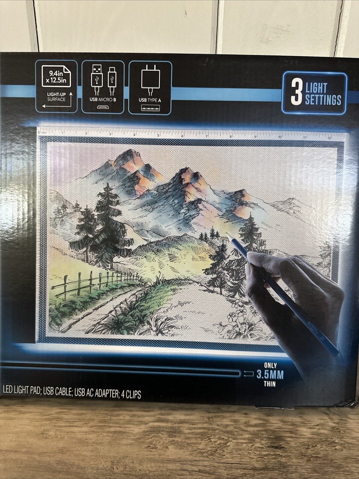 ArtSkills Ultra-Thin LED Light Pad for Tracing and Drawing