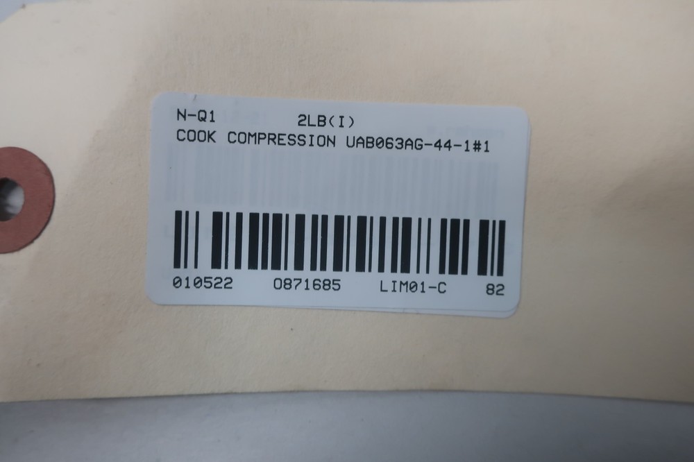 Cook Compression UAB063AG-44-1#1 Finger Unloader Assembly