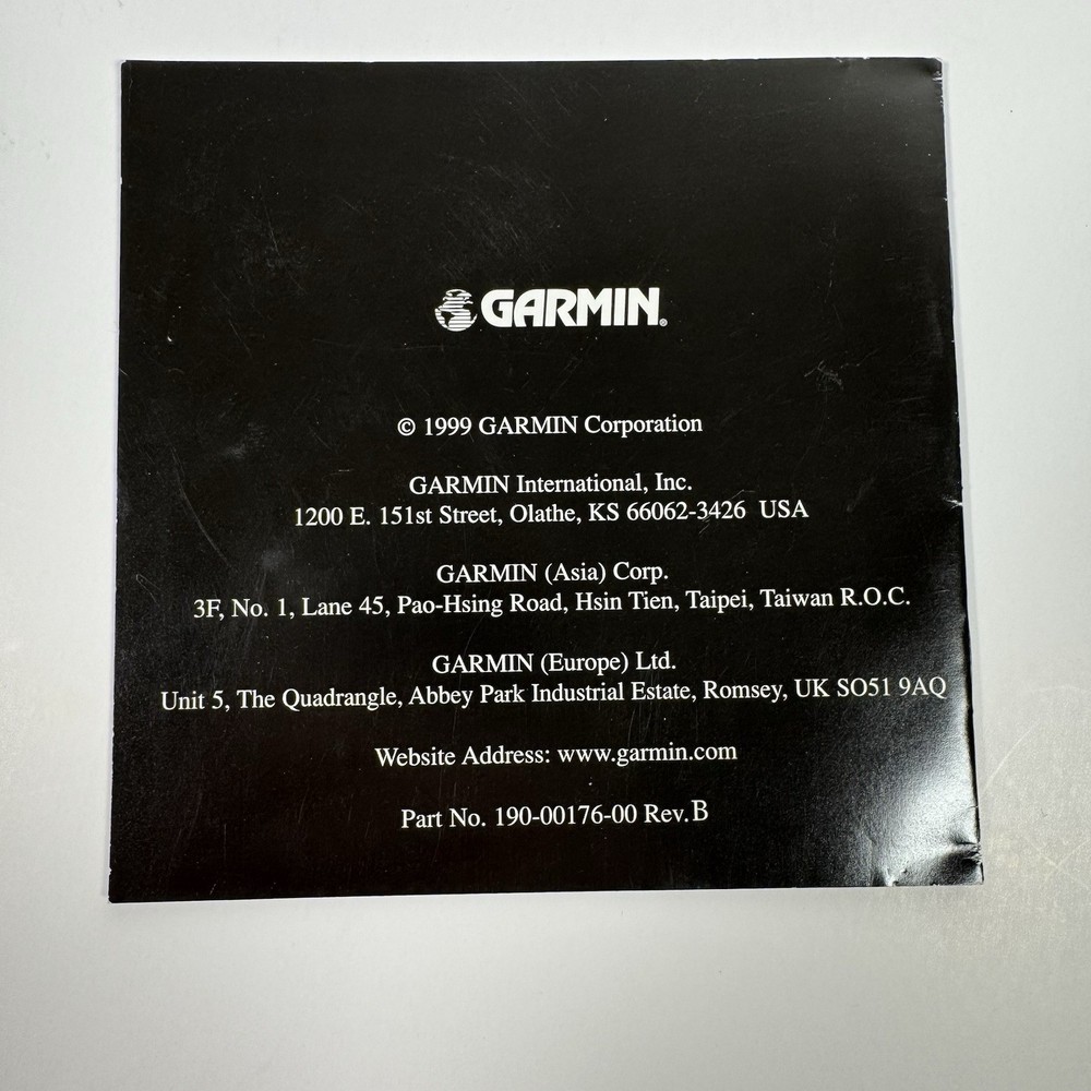 Garmin GNS-430 Pilot’s Quick Reference W/ Simulator Training Booklet