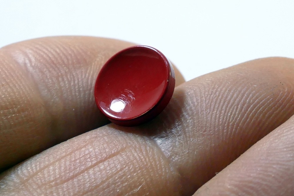 Soft Shutter Release Button Camera Shutter Button Concave - RED for Fujifilm X3