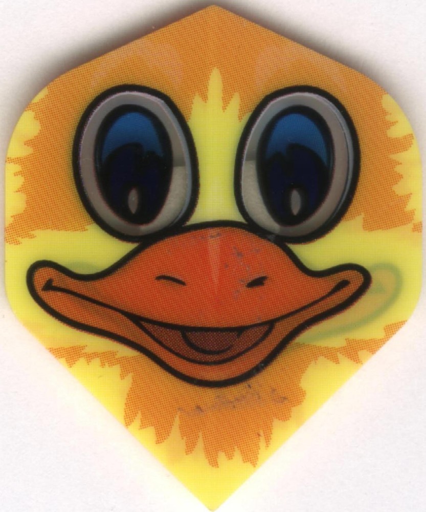 Duck Face Dart Flights: 3 per set