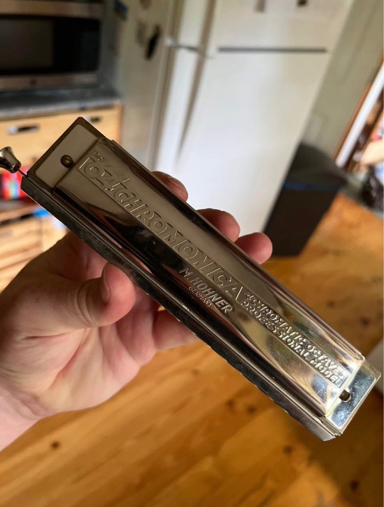 Vintage Hohner 64 Chromonica Harmonica C