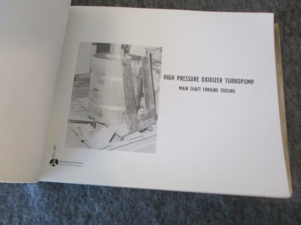 NASA/ROCKETDYNE SPACE SHUTTLE MAIN ENGINE "SSME" PROGRAM REVIEW - 26 JULY 1973