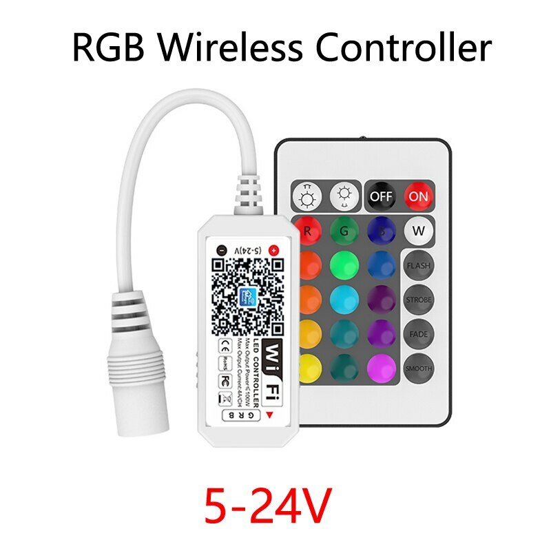 Magic Home 5V RGB Wifi Controller 24V RGBW Bluetooth RGB+CCT Pixel LED 12V