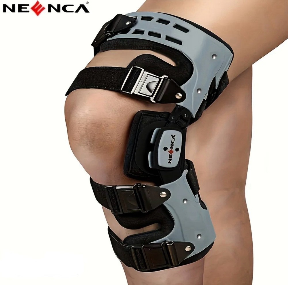 Adjustable Knee Brace For ACL, MCL, PCL Support Breathable ( Left Side)