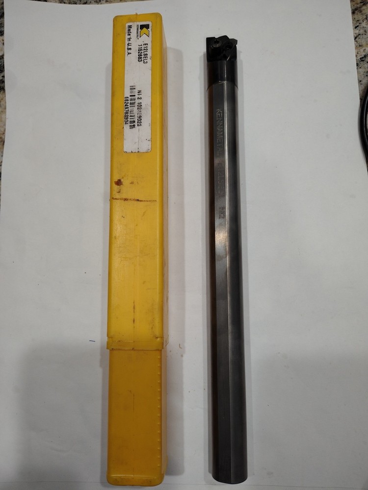 Kennametal 3/4" Solid Carbide Laydown  *Left Hand*  Threading Bar W/Thru Coolant