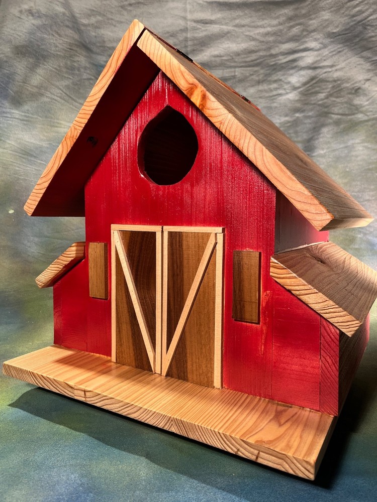 Owl house barn handmade and crafted