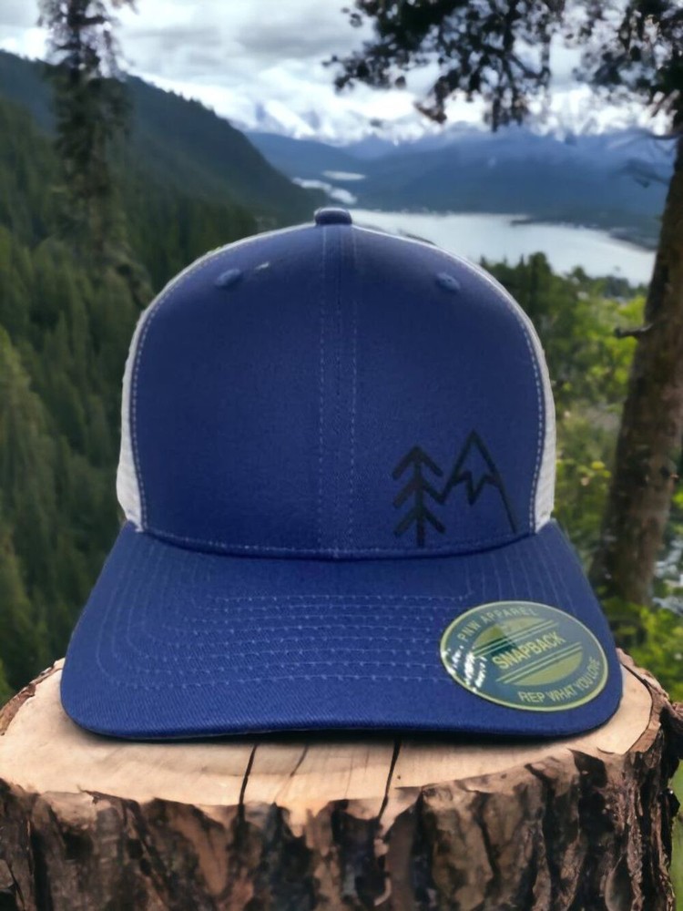 Mountain Trucker Hat | Adventure Snapback Cap