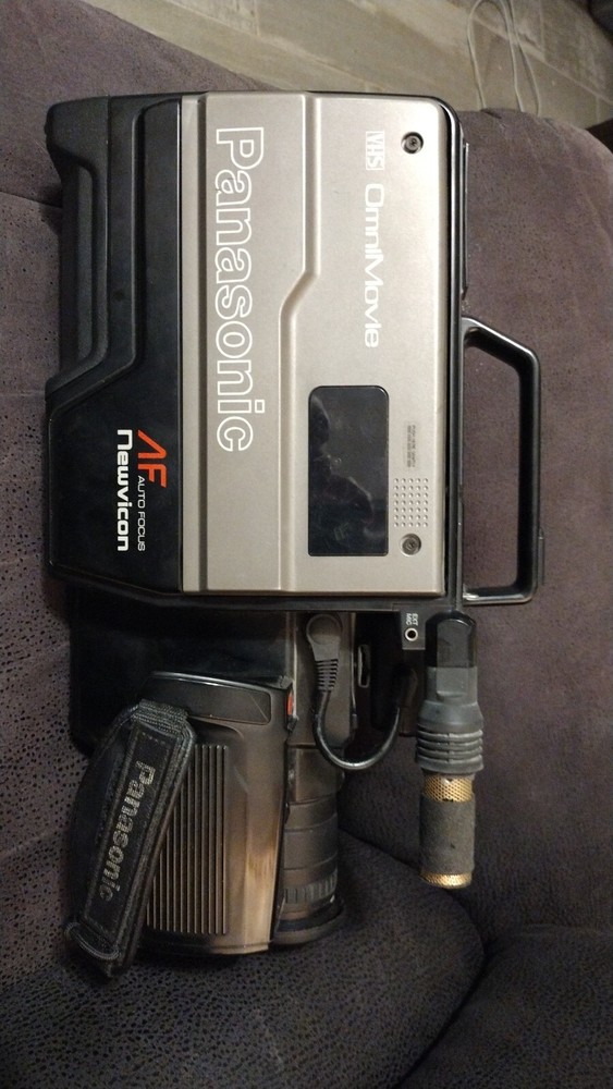 vintage record camera