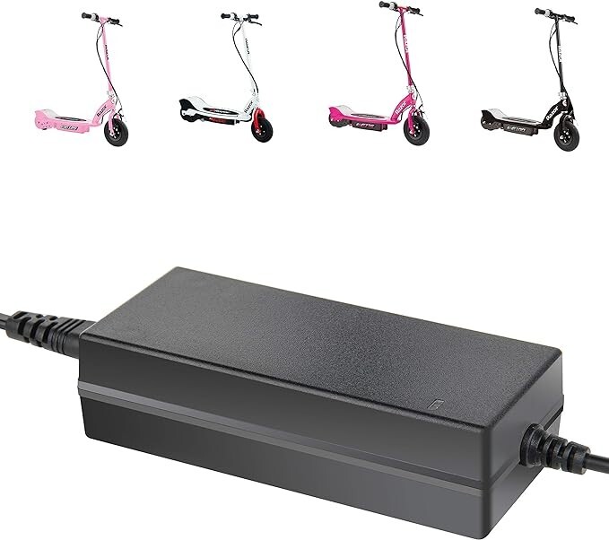 24V Charger for Razor E100 E200 E300 E125 E150 E500 E300S PR200 MX350 CC2420