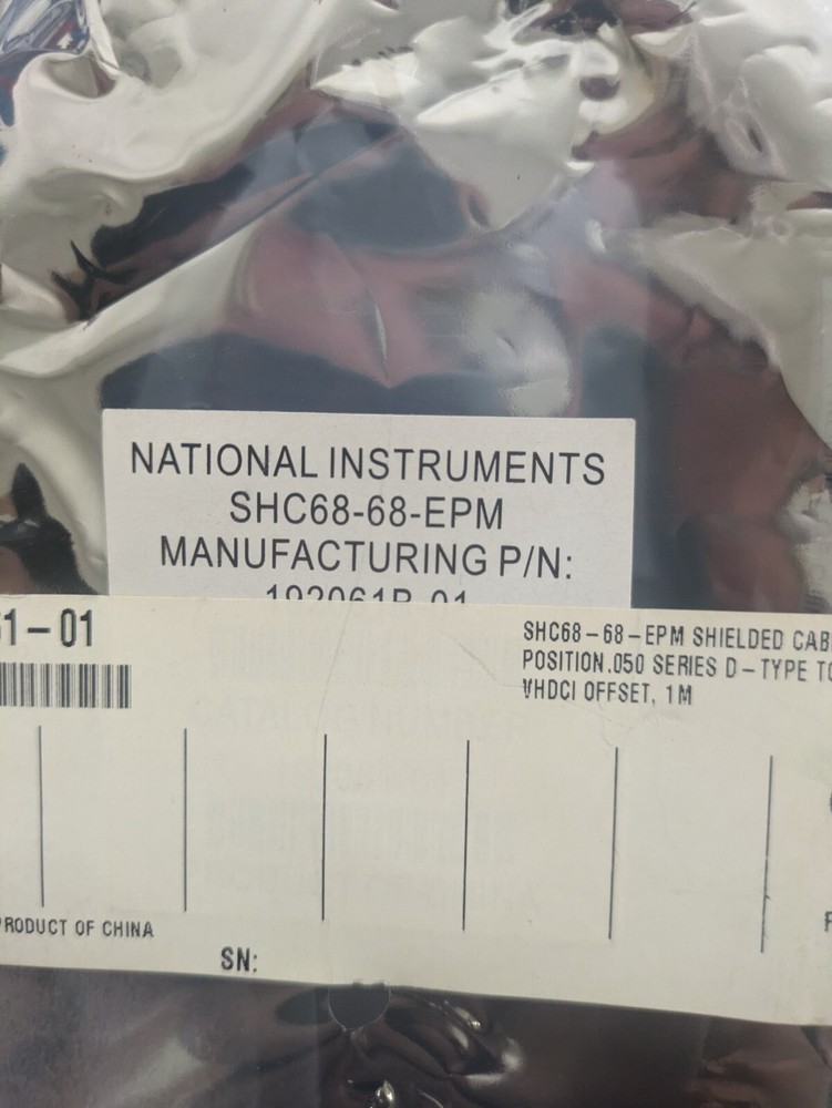 National Instruments SHC68-68-EPM Shielded Cable 68 DAQ