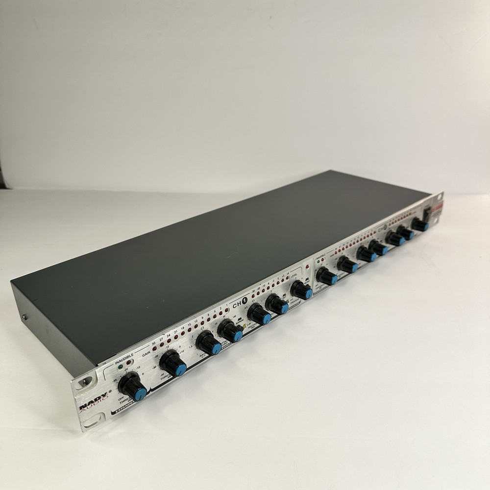 Nady CL-5000 Dual Channel Compressor/Limiter w Gate Rackmount Unit