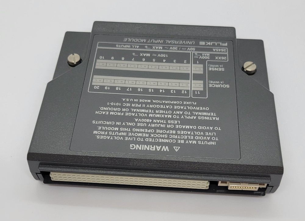 2645A Fluke Universal Input Module ***Used, Untested