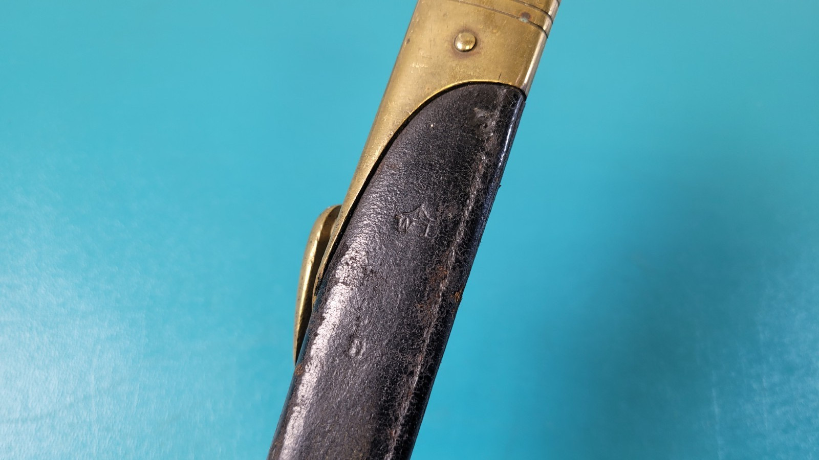 English Pattern 1895 Martini Enfield Socket Bayonet + Scabbard TR876