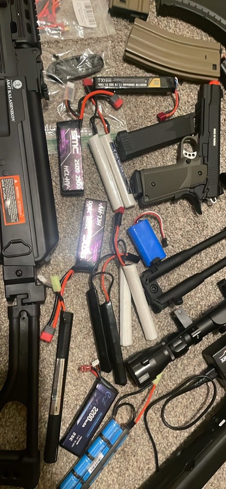 Massive airsoft lot
