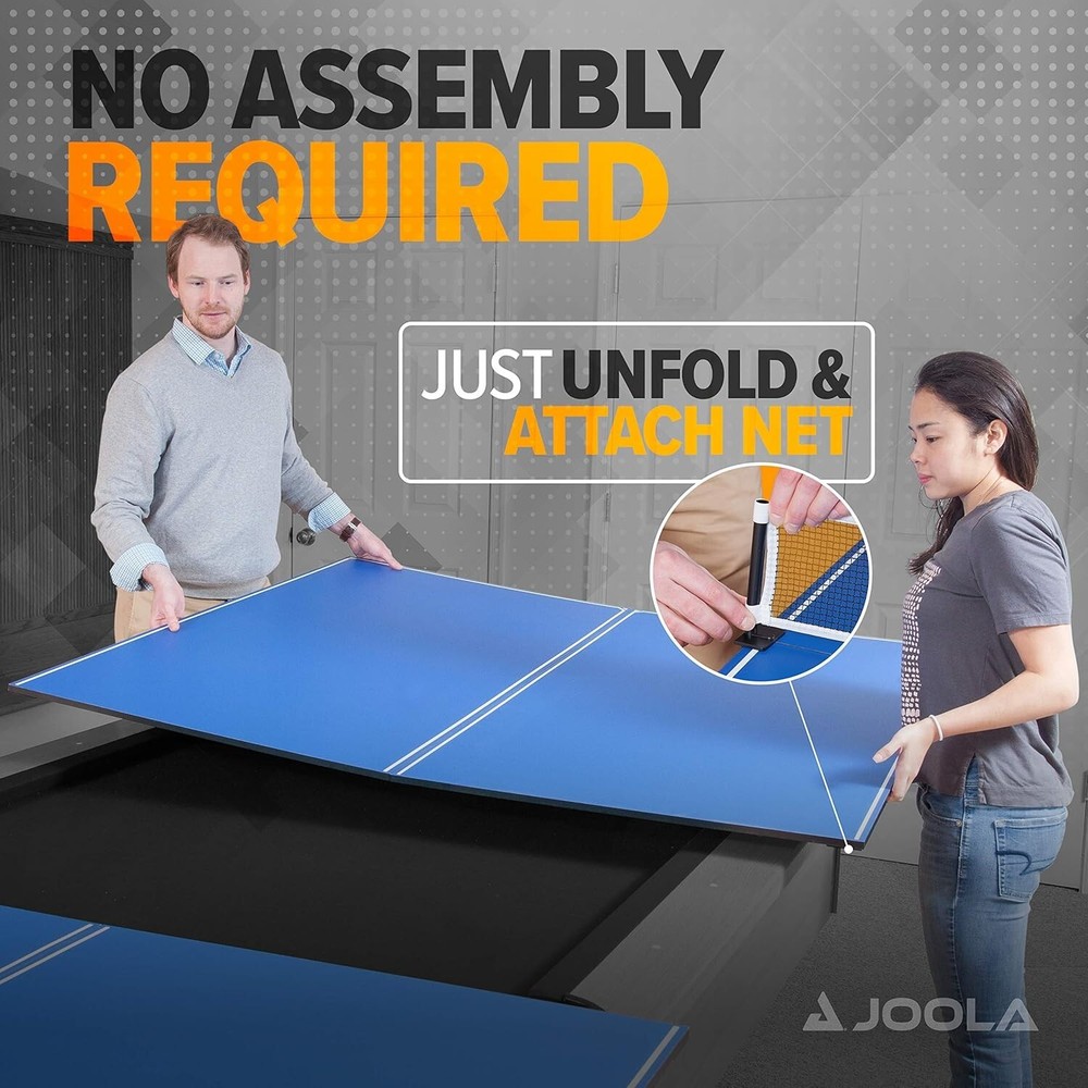Transform Your Billiard Table: Regulation Ping Pong Conversion Top with Padding