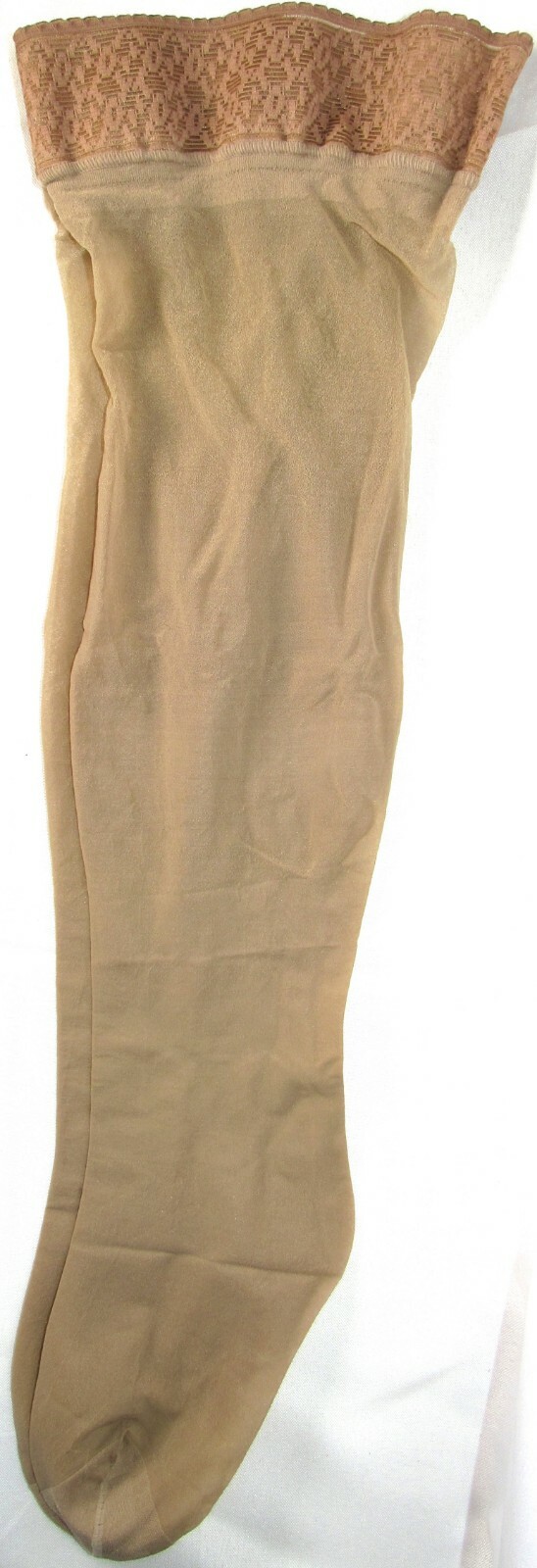 JOBST UltraSheer Support Compression Stockings 8-15mmHg Beige Thigh (Large) NEW