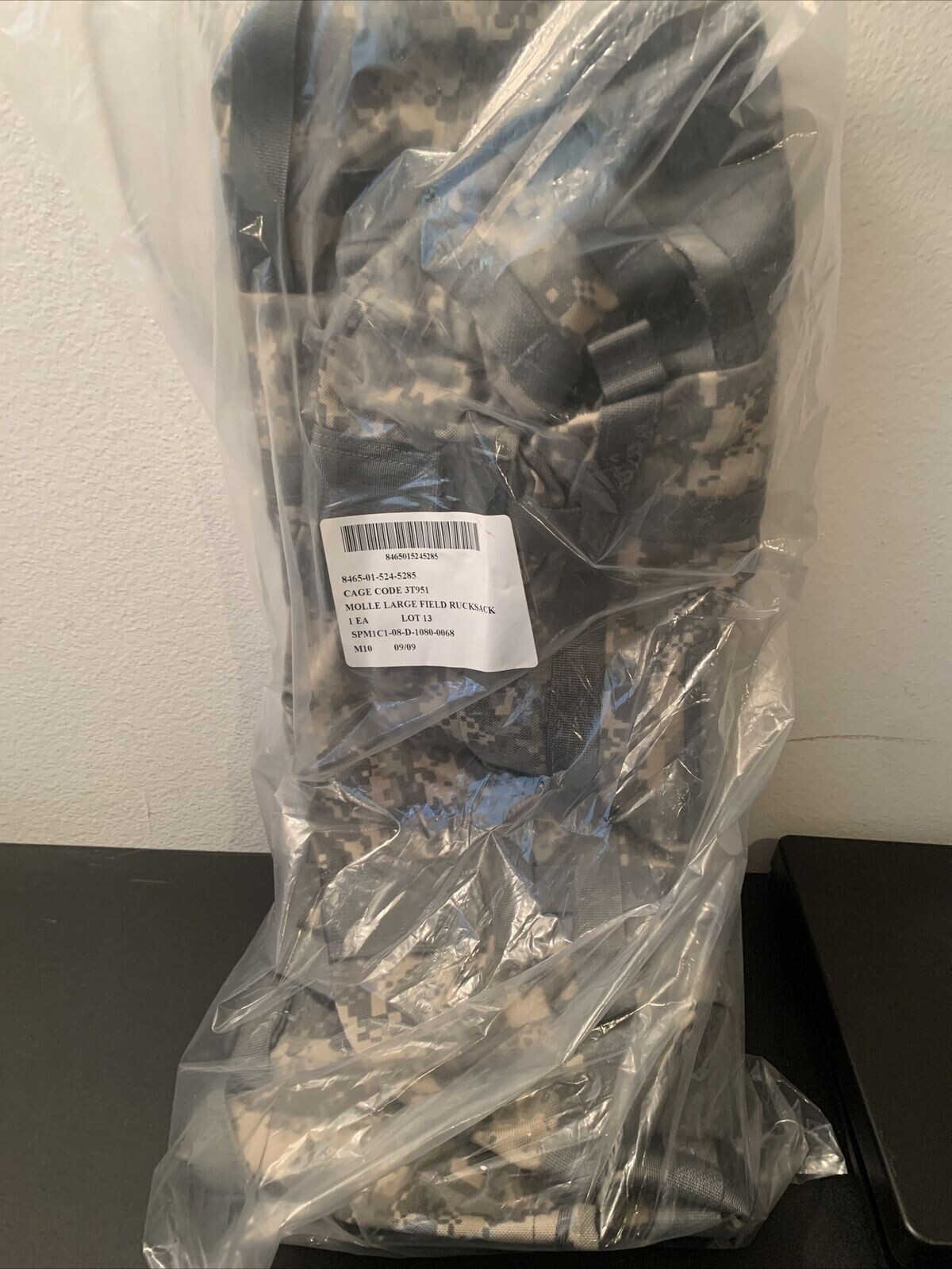 USGI MOLLE II ACU Large Field Pack Rucksack Complete w/ Sustainment Pouches NEW