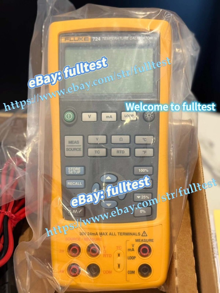 NEW Fluke 724 Documenting Multifunction Process Calibrator -fulltest