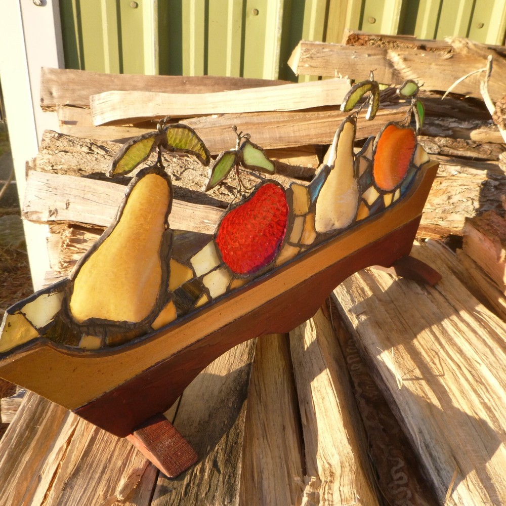 stained glass sculpture
