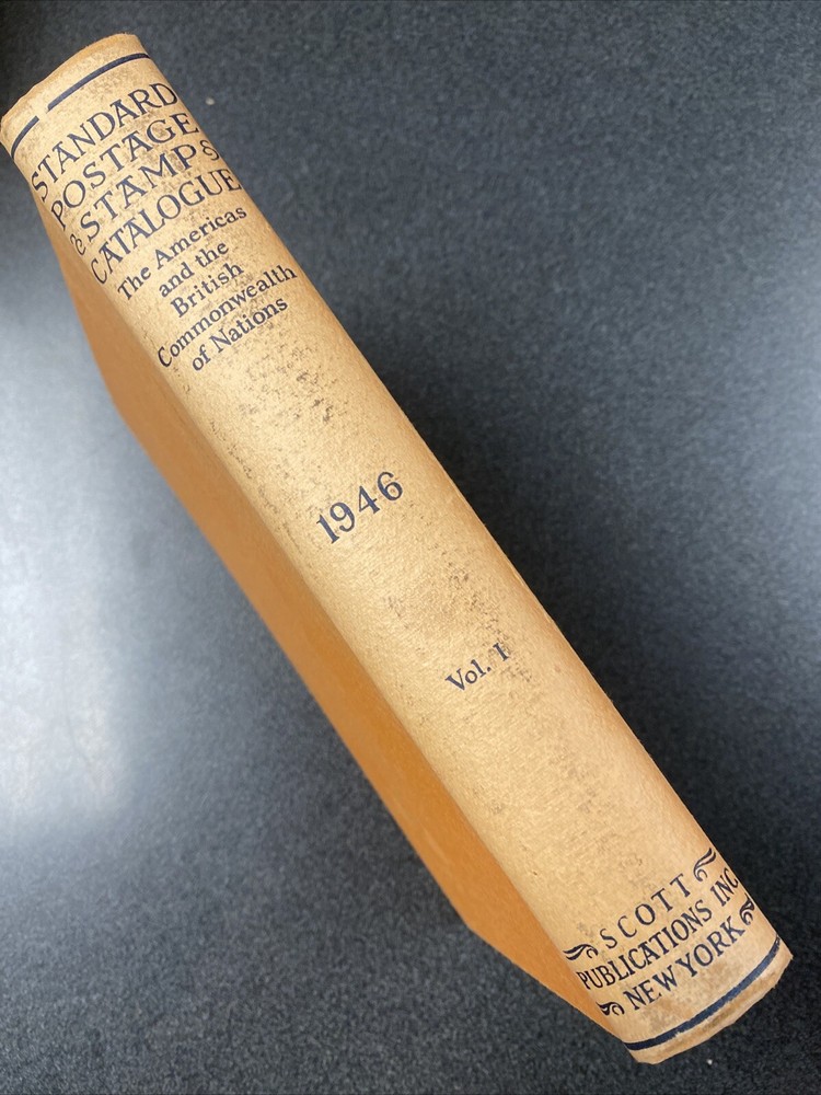 1948 Scott Postage Stamp Catalogue ~ Americas & British Commonwealth ~ Philately