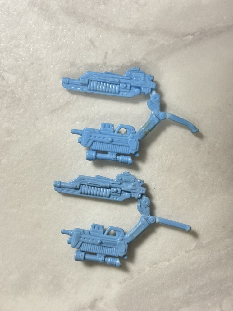 Gi Joe Recoil Gun Accessory Dual Double Pistol X1 1989