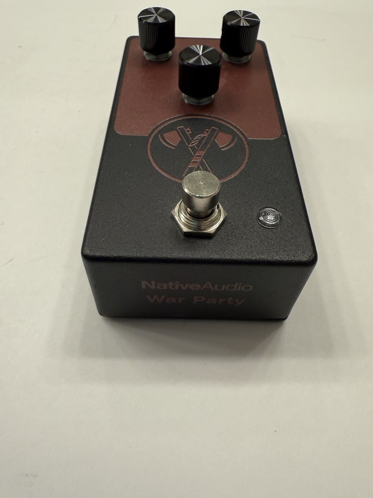 Native Audio War Party Distortion Overdrive Guitar Effect Pedal