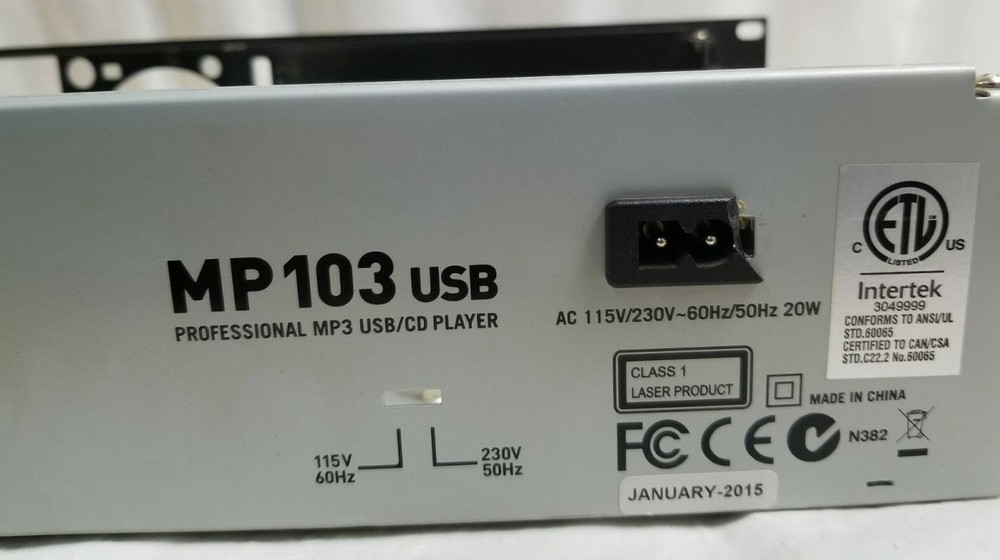 NUMARK MP103 BOTTOM LID and FRONT COVER REPLACEMENT