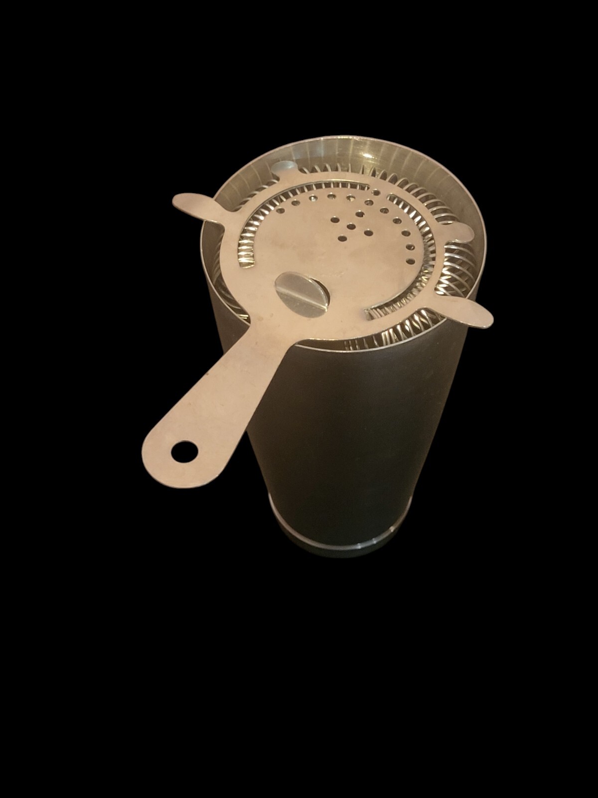 2 pc Stainless Steel Pint Cocktail Shaker with Strainer