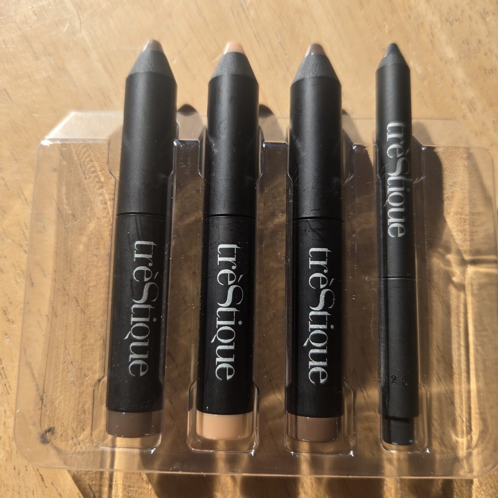 Trestique Eye Essentials Mini Luxe Neutrals Brow Shadow Eyeliner