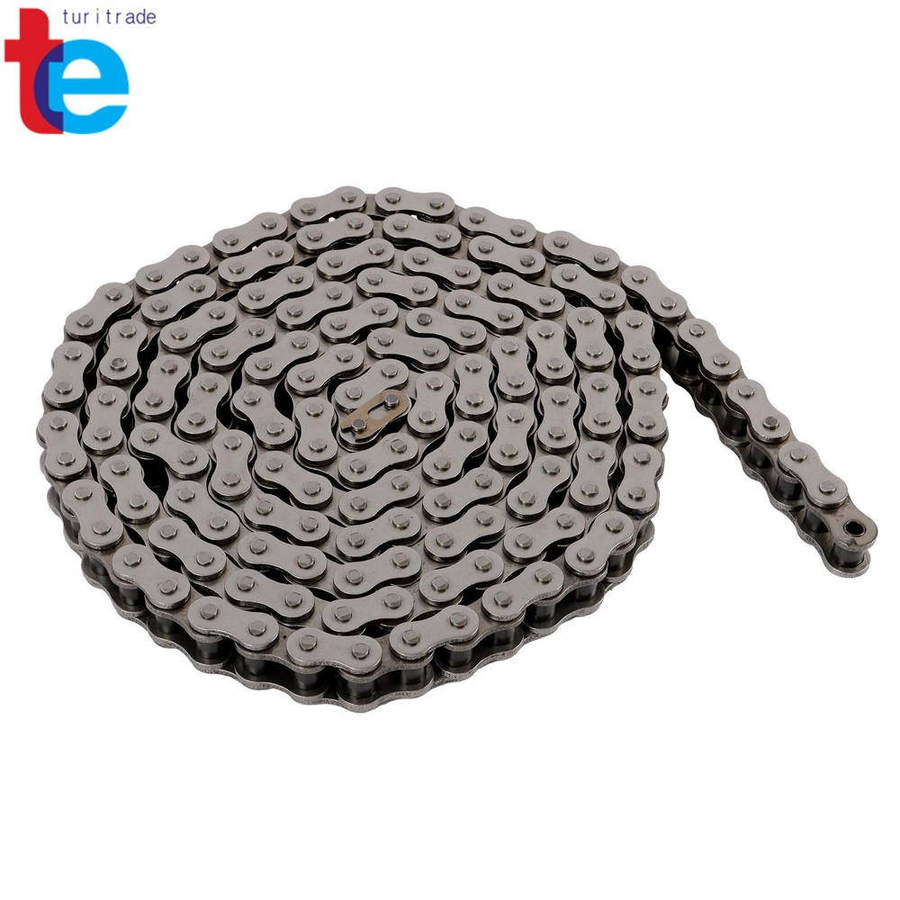 Heavy Duty #60H Roller Chain With 2 Connecting Links 10 Ft