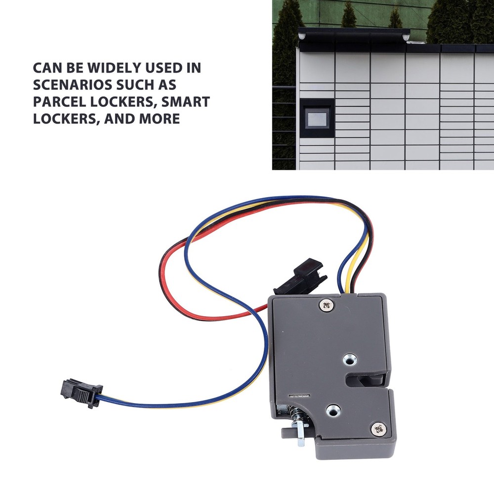 Compact Electric Smart Lock For Parcel Lockers Easy Use ABSSize Trending