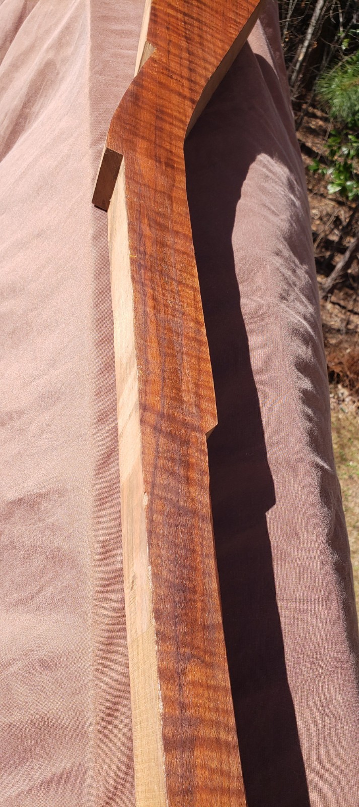 🔥 HIGHLY FIGURED CURLY TIGER CLARO WALNUT MUZZLELOADER RIFLE HAWKEN STOCK Blank