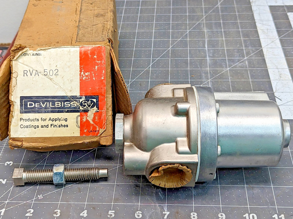 DEVIBISS RVA PRESSURE RELIEF VALVE NEW [A4B3]