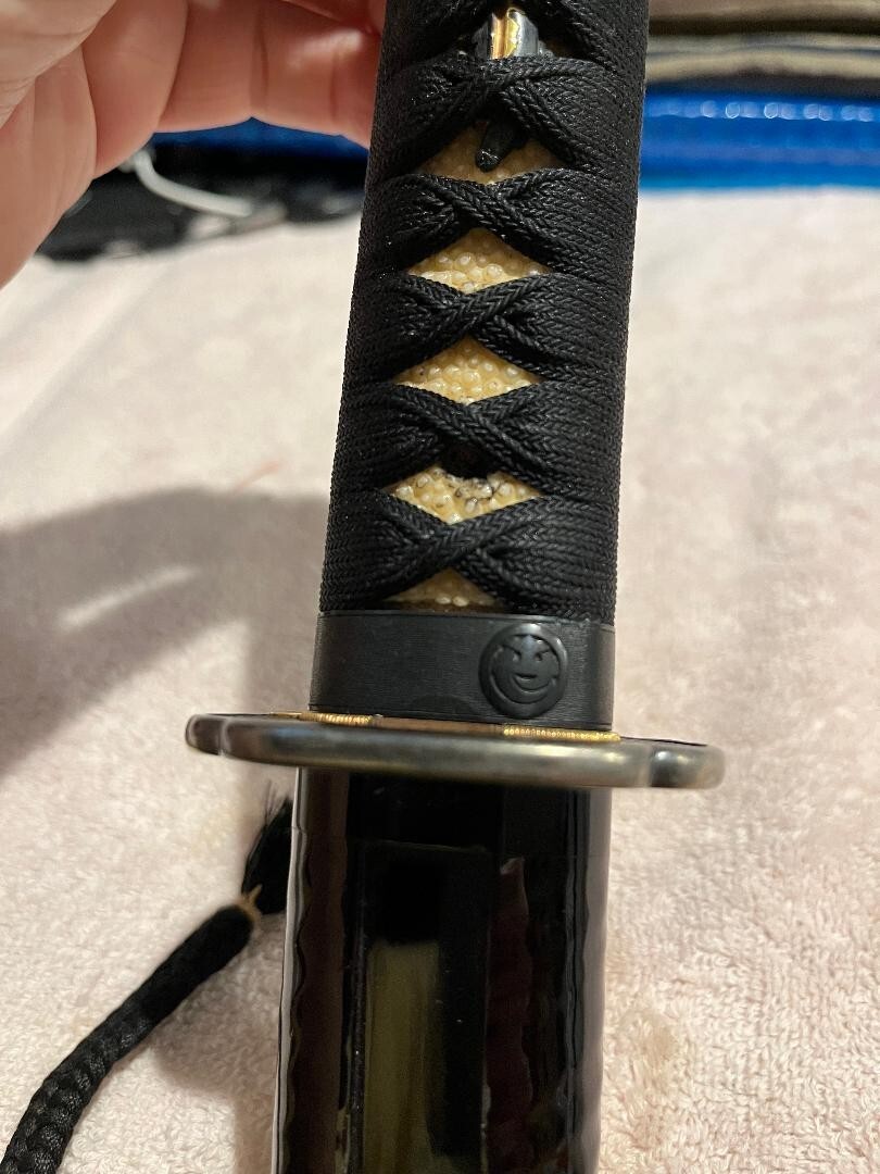 SAMURAI JAPANESE DAGGER TANTO SWORD & SCABBARD KOSHIRAE (ONLY) Z