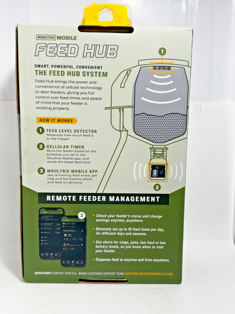 Moultrie Mobile Feed Hub Universal Cellular Timer MMF-15088