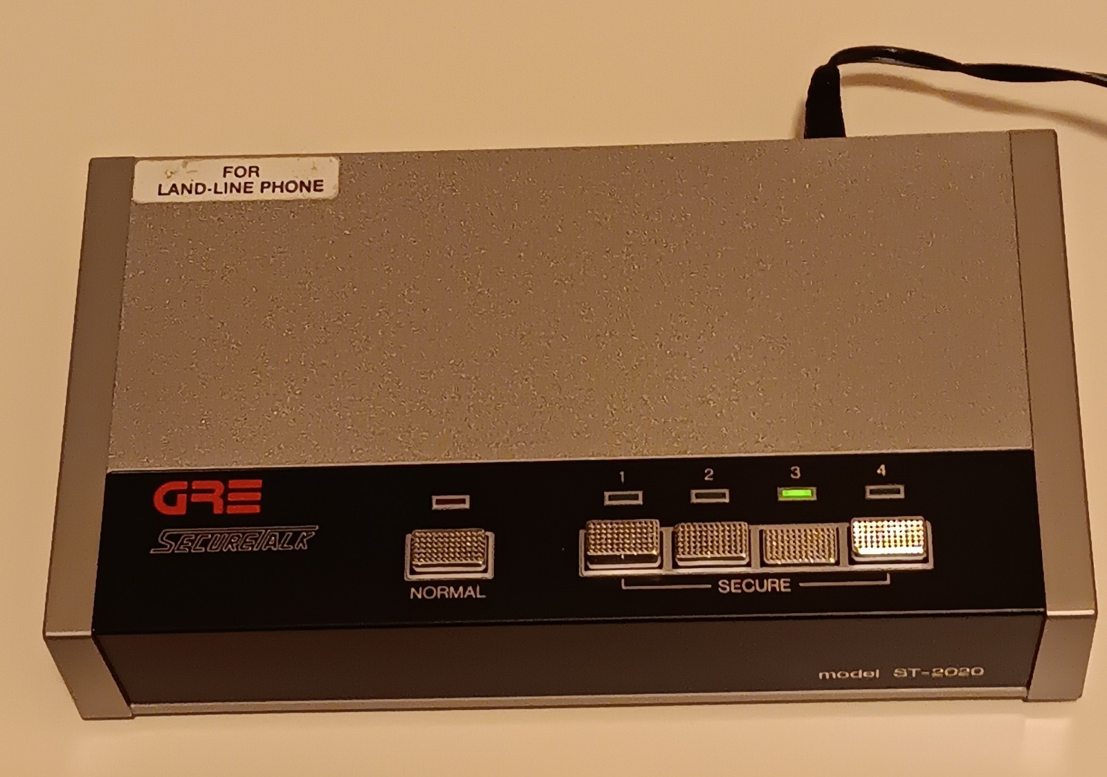 GRE America Secure Talk ST-2020 Speech Device (De-Scrambler) Rare Vintage - New?