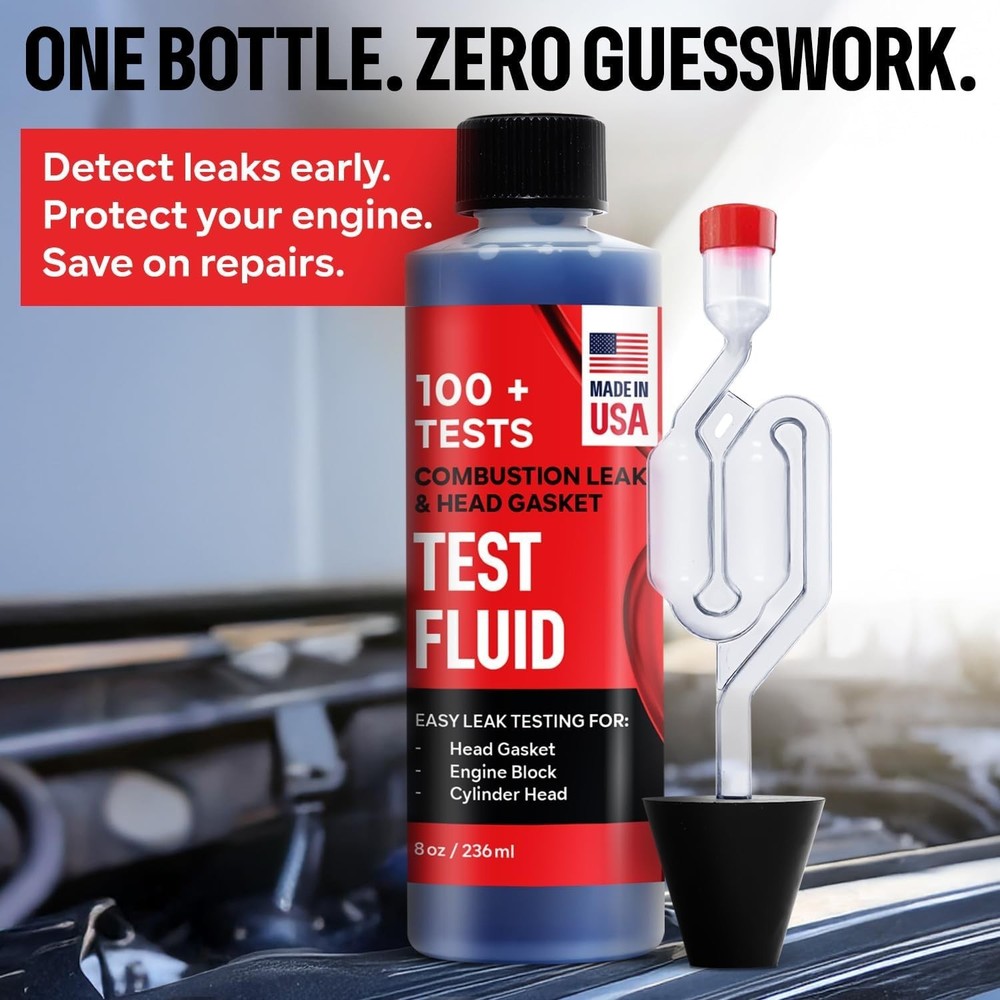 Essential Engine Maintenance Kit - Combustion Leak Testing with 100+ Uses