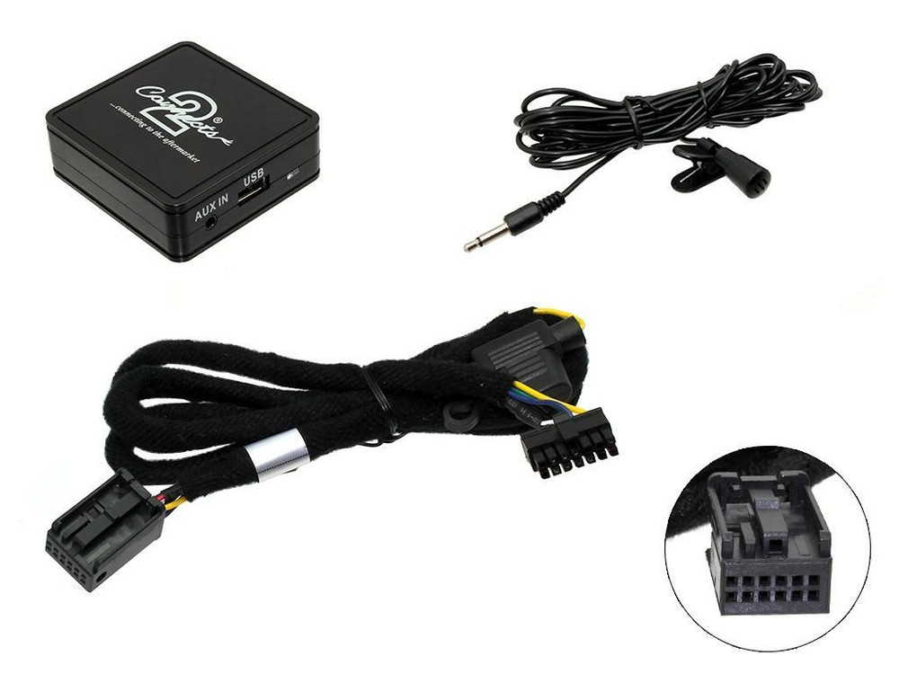 CTACTBT002 A2DP BLUETOOTH INTERFACE HARNESS FITS CITROEN C2/C3/C4/C5 & C8