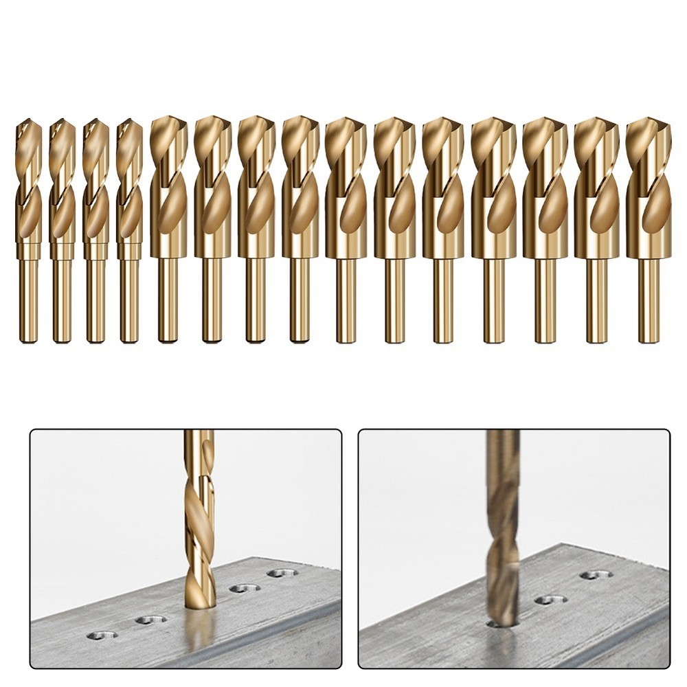 CNC Ground Cobalt Drill Bits with Enhanced Strength Great for Diverse Projects