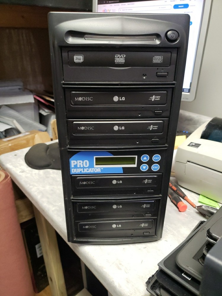 Pro Duplicator  6 Bay CD DVD Burner Tower free ship