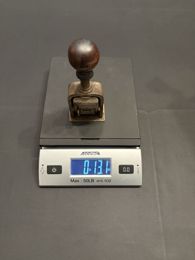 Bates Model 49 Numbering Machine Working Advances Tested 5-Digit