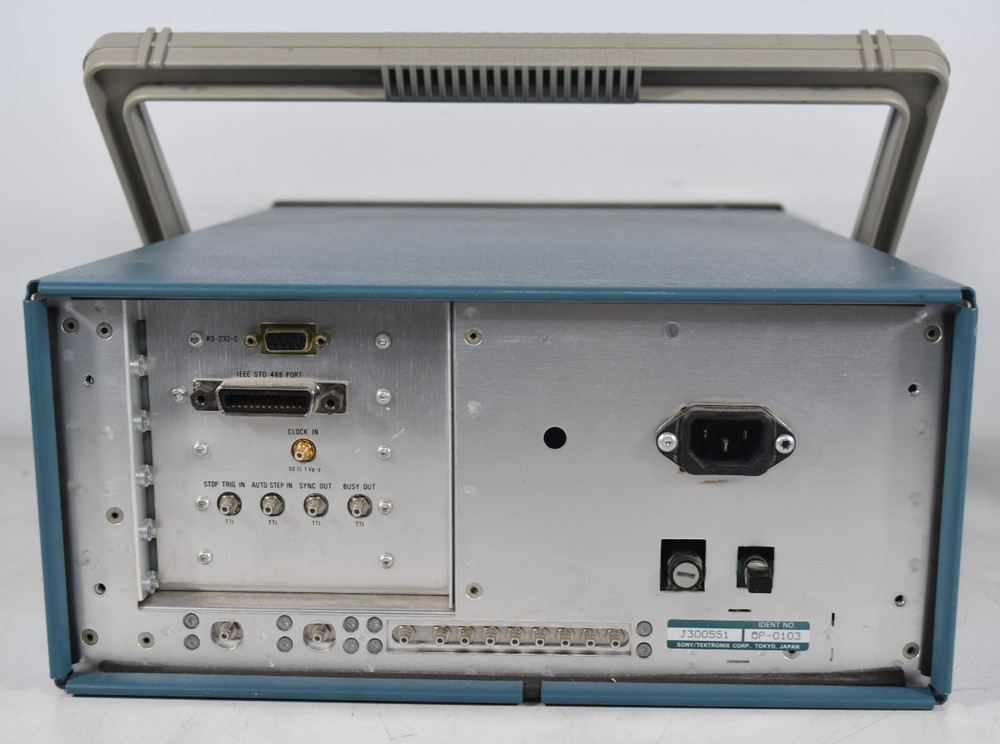 Tektronix Sony AWG2041 Arbitrary Waveform Generator Read Description