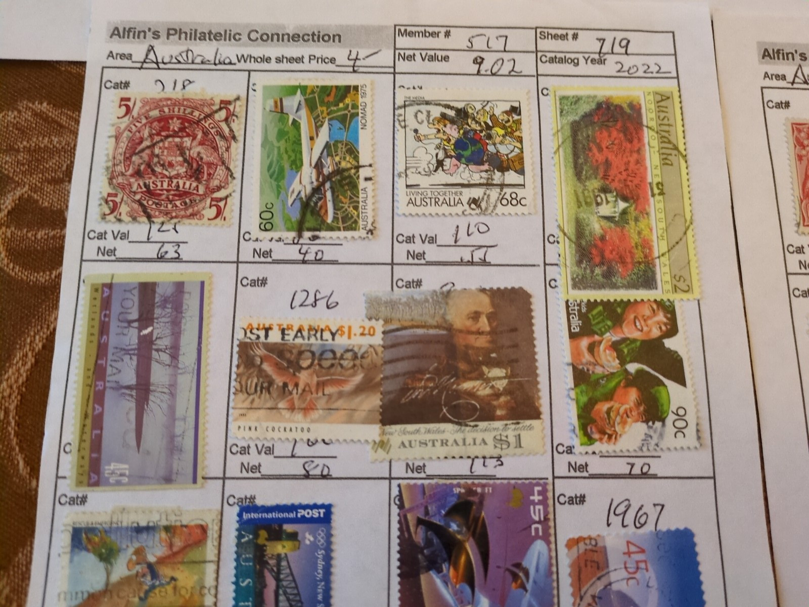 APC W6101 Australia on cicuit sheets over $150 scv all identified