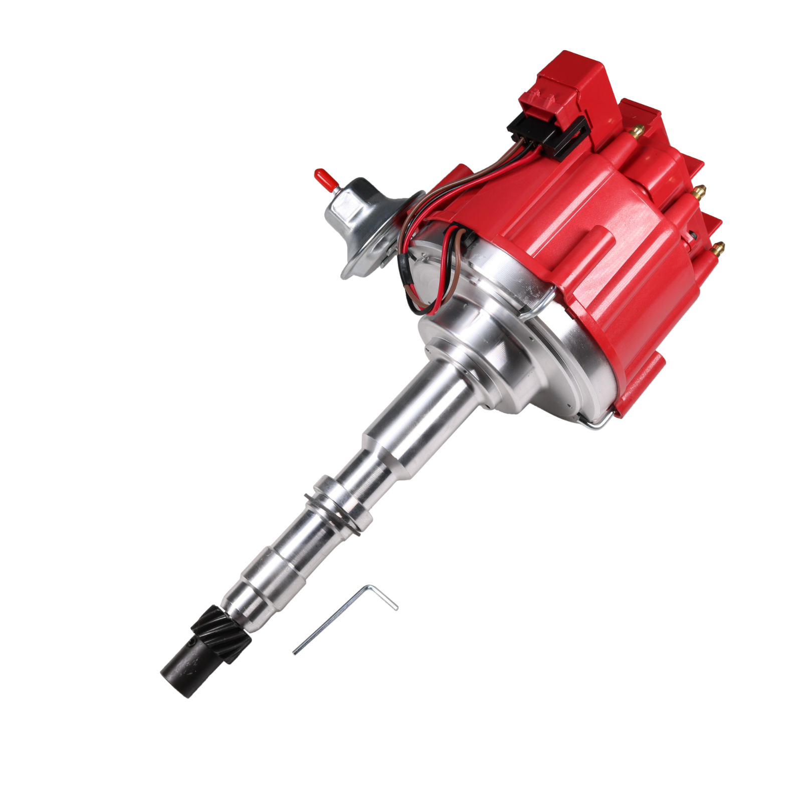 HEI Distributor 65K Volt Coil Red Cap Fits AMC Jeep CJ5 CJ7 304 390 401 360 V8